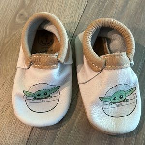 Freshly Picked Baby Yoda Moccasins